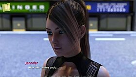jennifer 21 dives into intense game playthrough