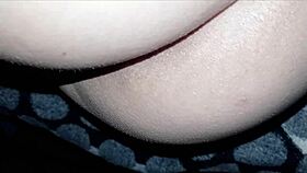 hot amateur pov pussy creampie in intense homemade session