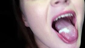 does the fresh cum taste amazing ava?