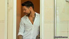 Dean takes wife roughly in open house bathroom during showing