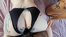 i got invited by my hot friend for a steamy massage with her new big cock stud