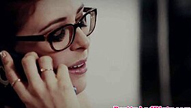 redhead milf's ass wrecked hard in steamy ffm threesome