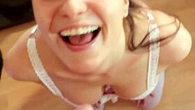 Brunette Babe Faces Messy Huge Cum Loads In Epic Facial Compilation