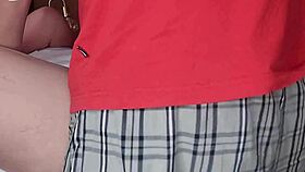 whoops hot babe's nipple slip turns into close-up pussy fuck