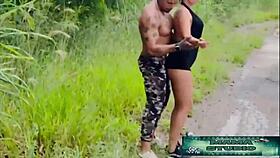 Milf Caught Woods Fuck With Hung Young Stud