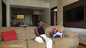 i got seduced by innocent ebony teen 18+ fucked raw in casting