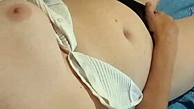 milf secretary's secret outdoor playtime