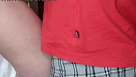 whoops hot babe's nipple slip turns into close-up pussy fuck