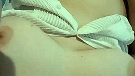 milf secretary's secret outdoor playtime