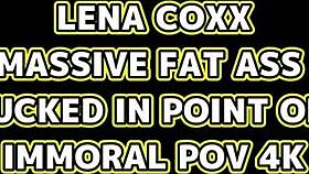 College cutie lena coxx pussy and ass pounded cum covered deepthroat