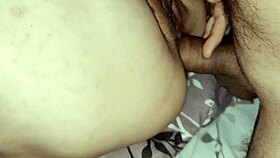 Watch homemade milf's tight ass get pounded up close in pov