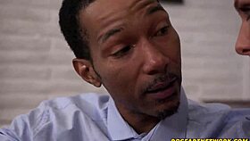 blonde freshly fucked by big black cock returns home for deepthroat cowgirl riding