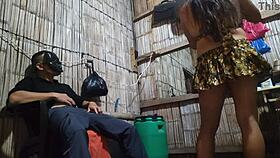 Mature Venezuelan Military Pussy Takes Big Cock