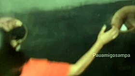 Safada wife sucks and fucks strangers' big cocks at gloryhole nonstop