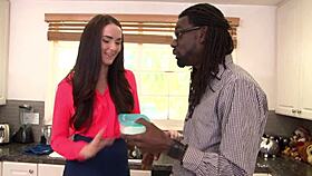 Brunette Coed Pounded Hard By Black Monster Cock!