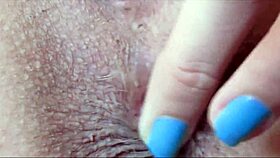 Ever seen such extreme close-up asshole fingering tease?