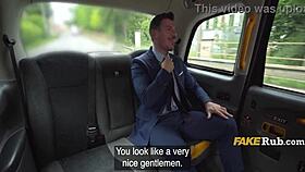 Taxi ride turns wild with cowgirl fucking for cash 💦 outdoor public bang!