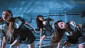 naughty hotel mistress gulps down big black cock's hot load