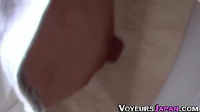 asian girl captured on video outdoors casually