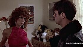 jamie lee curtis sneaks casual handjob tease in retro blue film scene