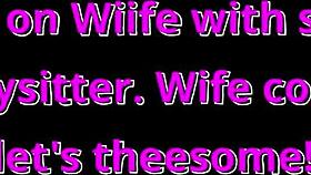 shy busty blonde babysitter tempts daddy then joins wife for secret threesome