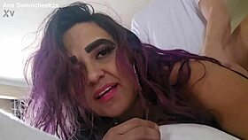 Sweetcheekzx moans as big booty gets drilled hard