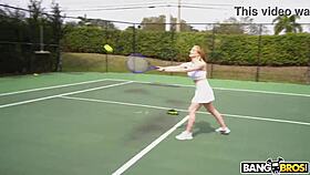 Tennis babe, ready for monster cock to pound your shaved pussy senseless?