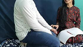 Indian Teacher's Doggystyle XXX with Hindi Moans Tease You?