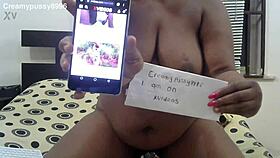 Think you can handle this big ebony ass and tits in a hardcore verification pounding?