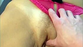 Mature lady enjoys intense fisting and fingering close-up