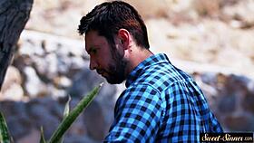 Glamorous 18+ Teen Drenched In Hot Cumshot!