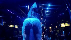 heart pounding striptease turns wild in thai bar as clothes rip off for intense street sex