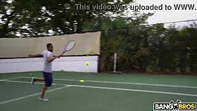Tennis babe, ready for monster cock to pound your shaved pussy senseless?