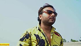 that indian wife hooks up with ex-husband for beach creampie and wet pussy pounding