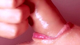 Explosive Cum Facial Blasts Cute Babe's Face Close-Up Pt2!
