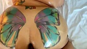 Early morning sex tape shows curvy milf taking big black cock doggystyle