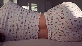 slutty roommate's big tits get morning creampie slam