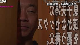 japanese wife gives in to horny massage and cums hard inside