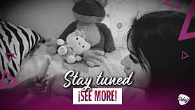 waiting in her room i discovered wild toys and she showed me intense pussy play