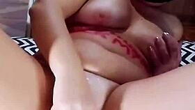 Can you handle this bbw slut's vagina stretched in scissor position with toys?