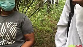 Doctor caught banging student outdoors