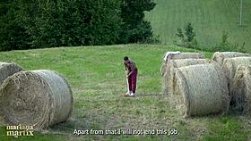 Think your farmer wife can handle this latina cuckold creampie outdoors before hubby shows mariana martix