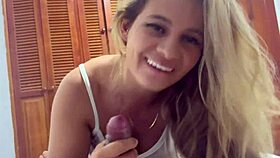 colombian milf karen sleent rides big cock pov cowgirl doggystyle deepthroat cums on huge tits homemade