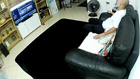 i punish lazy maid with spanking SLAPS rip clothes then FACIAL cumshot