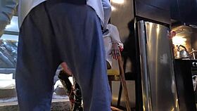 bdsm holiday peaks in extreme pounding from daddy till pussy creampie explosion