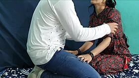 Indian Teacher's Doggystyle XXX with Hindi Moans Tease You?