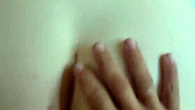 Amateur babe rides reverse cowgirl straight to creamy creampie finish