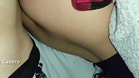 craving to pound this big ass latina housewife rough with anal creampie riding