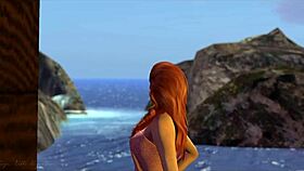 redhead home alone fingers clit spreads pussy to orgasm