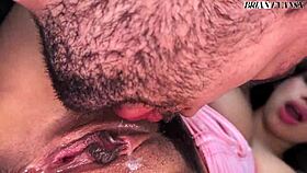 Colombian Caro Moncada's big natural tits and juicy pussy ridden POV by Brian Evansx